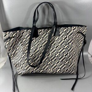 Isabel Marant Tote Bag, Black/White